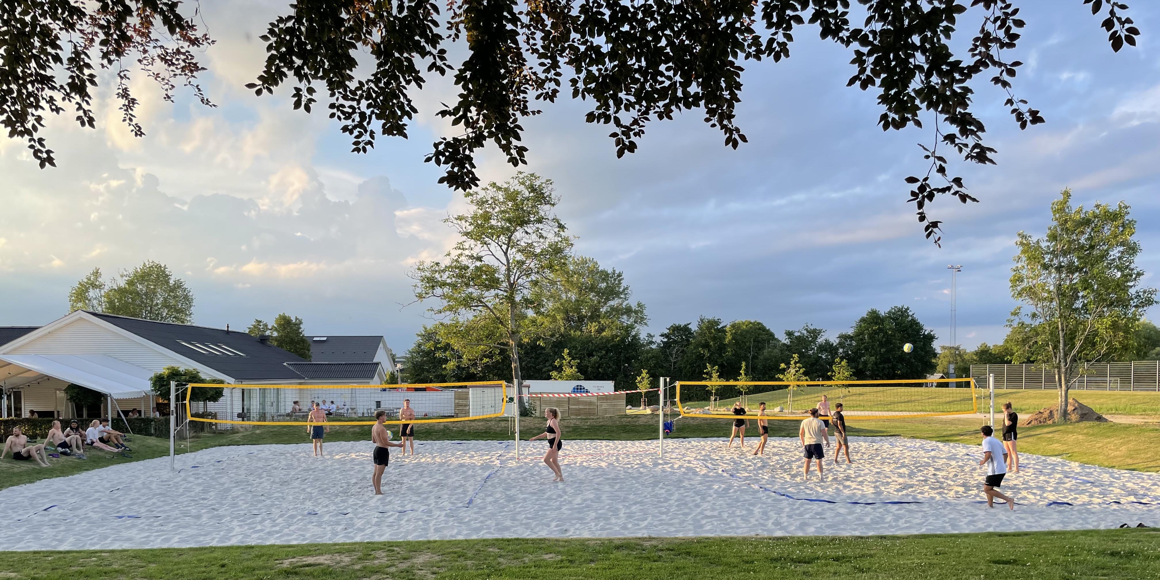 Header, Sommerkurser, Beachvolley, 1