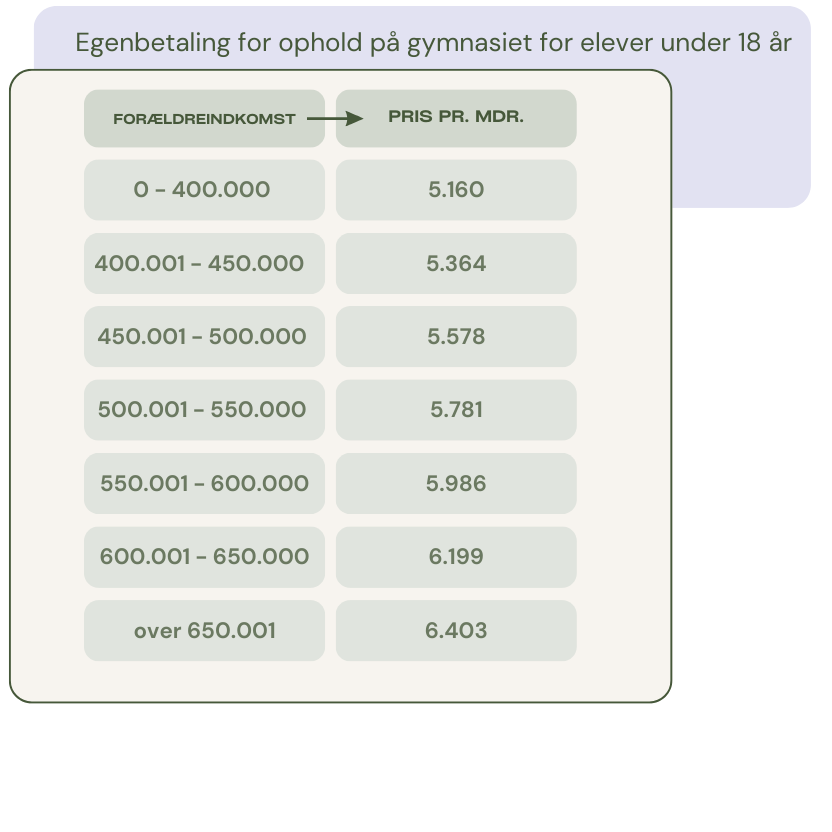Image Article, Kostgymnasiet, Egenbetaling, Priser, (5)