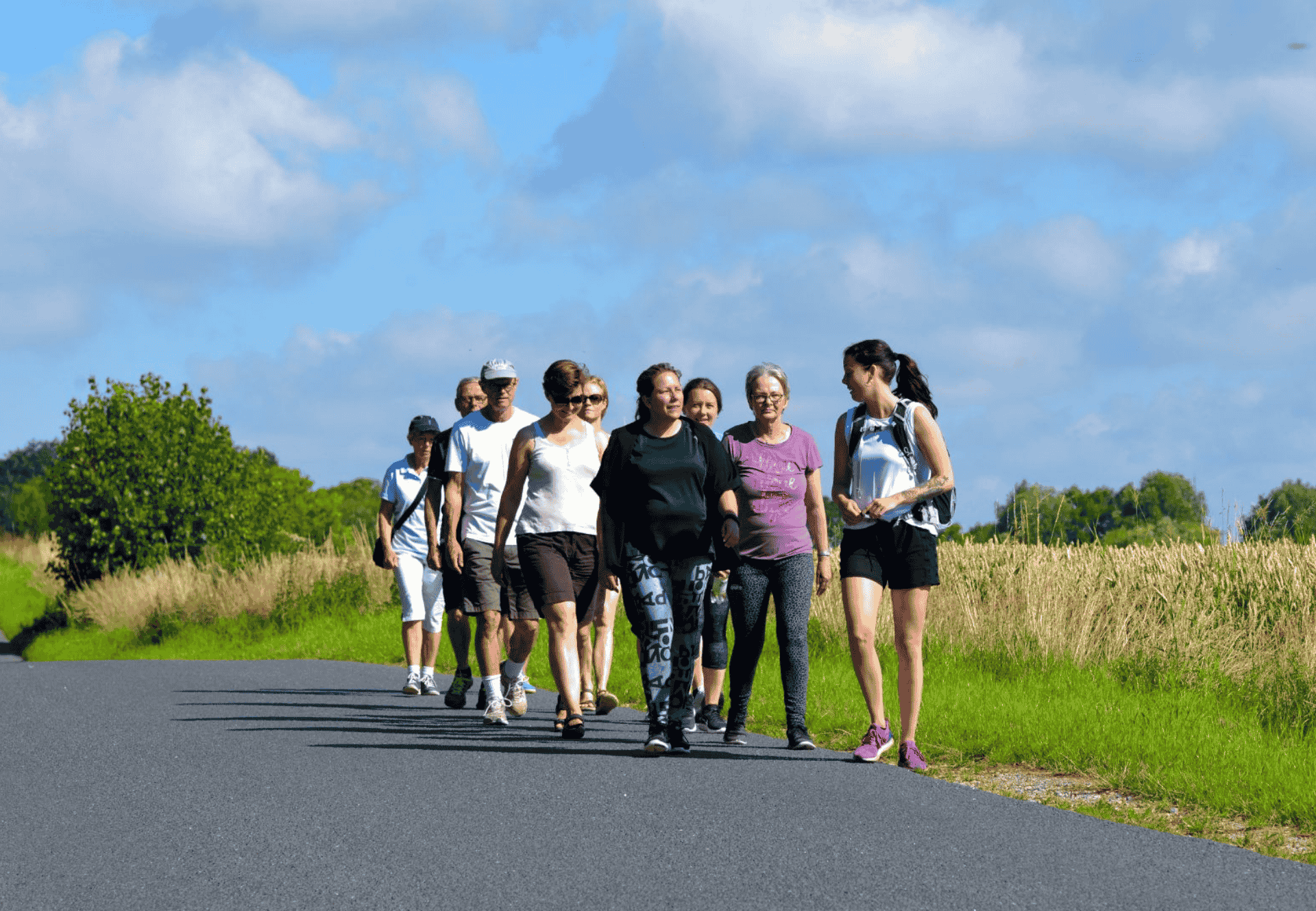 Øhop Og Vandring, På Korte Kurser